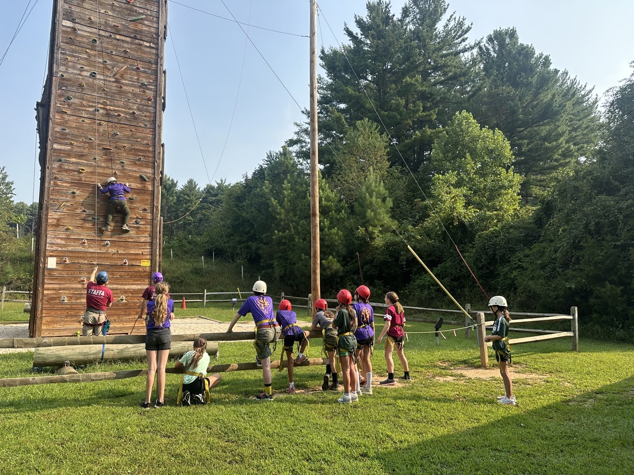 Scouts Reach New Heights Together