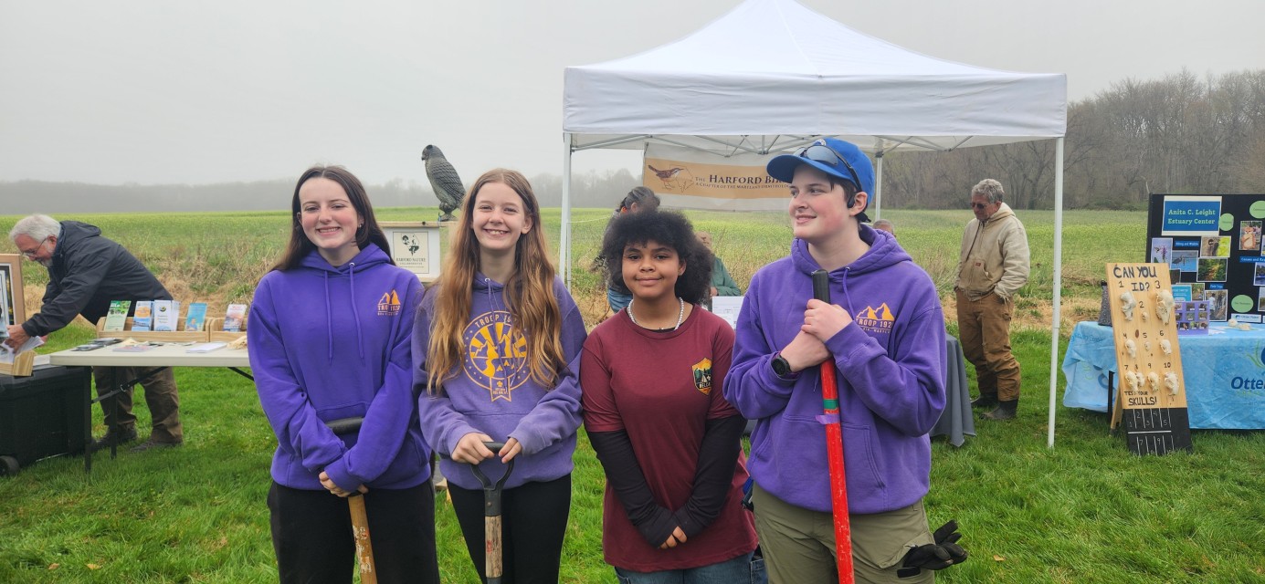 Planting Trees at Arbor Day